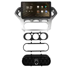Штатна магнітола Sigma S10432 Android 10 4+32 Gb 4G DSP Ford Mondeo 4 2006-2010 Full Set AT AC Silver 10
