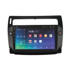 Штатна магнітола Sigma X9464 Android 10 4+64 Gb 4G DSP Citroen C4 LA LC C-Triomphe C-Quatre 2004-2014 Black 9