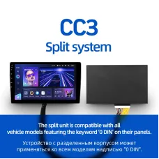 Автомобільна мультимедійна система Teyes CC3 4+32 Gb Split system (10