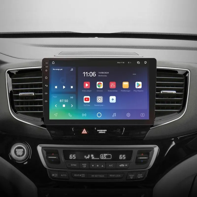 Штатная магнитола Sigma X10432 Android 10 4+32 Gb 4G DSP Honda Pilot YF6 2015-2020 10
