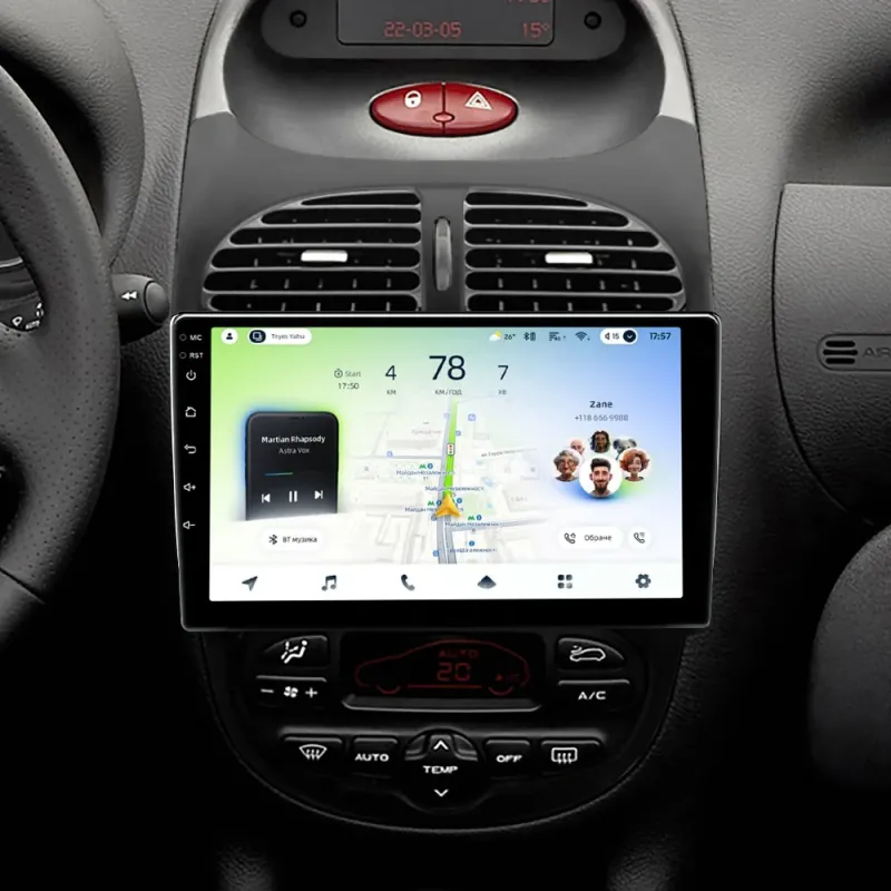 Штатная магнитола Sigma X10432 Android 10 4+32 Gb 4G DSP Jeep Compass 1 MK 2006-2010 10