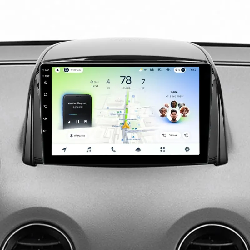Штатная магнитола Sigma X10432 Android 10 4+32 Gb 4G DSP Jeep Compass 1 MK 2009-2015 10