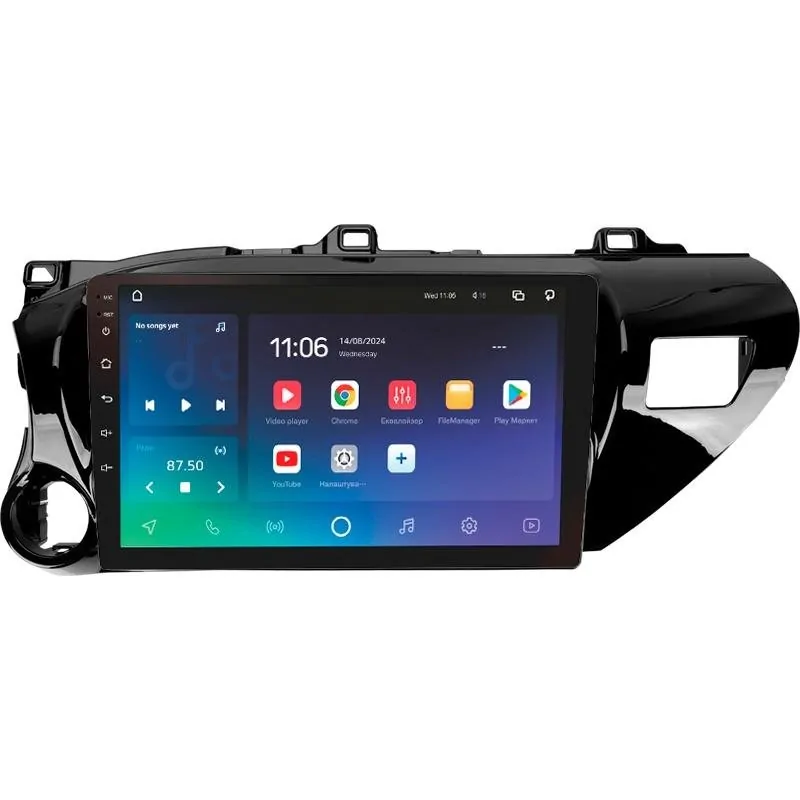 Штатная магнитола Sigma X10432 Android 10 4+32 Gb 4G DSP Toyota Hilux Pick Up AN120 2015-2020 10