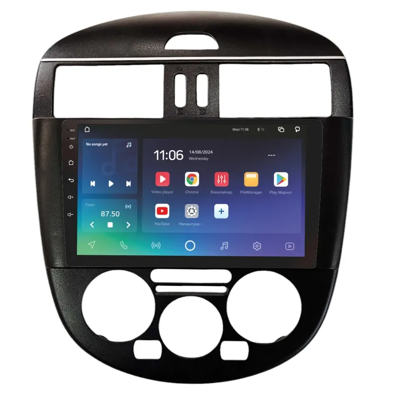 Штатная магнитола Sigma X10432 Android 10 4+32 Gb 4G DSP Nissan TIIDA 2011-2015 MT AC 10