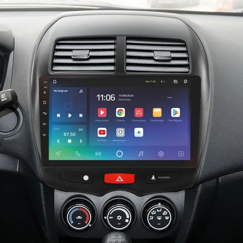 Штатная магнитола Sigma PRO 10432 Android 10 4+32 Gb 4G DSP Mitsubishi ASX 1 2010-2016 (B) 10