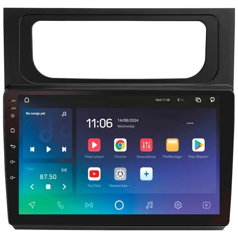 Штатная магнитола Sigma PRO 10432 Android 10 4+32 Gb 4G DSP Volkswagen Touran 2 1T 2010-2015 10