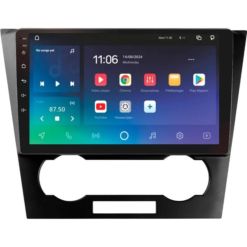 Штатная магнитола Sigma PRO 9432 Android 10 4+32 Gb 4G DSP Chevrolet Epica 1 2006 - 2012 9