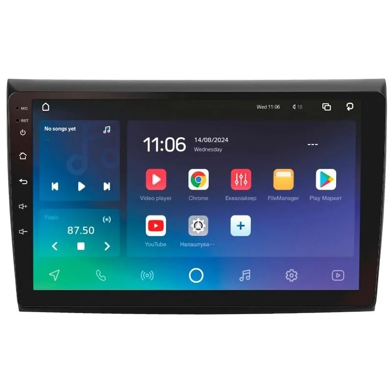 Штатная магнитола Sigma PRO 9432 Android 10 4+32 Gb 4G DSP Fiat Bravo 198 2 II 2007-2014 9