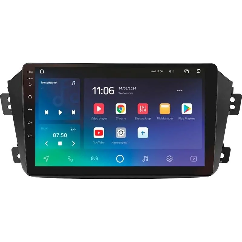 Штатная магнитола Sigma PRO 9432 Android 10 4+32 Gb 4G DSP Geely Emgrand X7 1 GX7 EX7 2011-2019 9