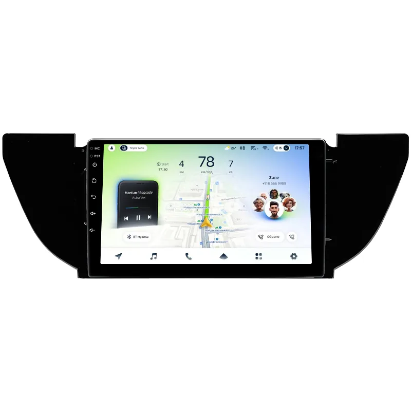 Штатная магнитола Sigma PRO 9432 Android 10 4+32 Gb 4G DSP Hyundai Solaris 1 2010-2016 9