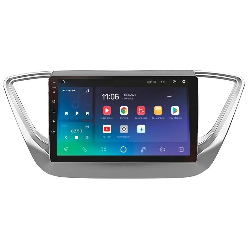 Штатная магнитола Sigma PRO 9432 Android 10 4+32 Gb 4G DSP Hyundai Solaris 2 2017-2020 (B) 9