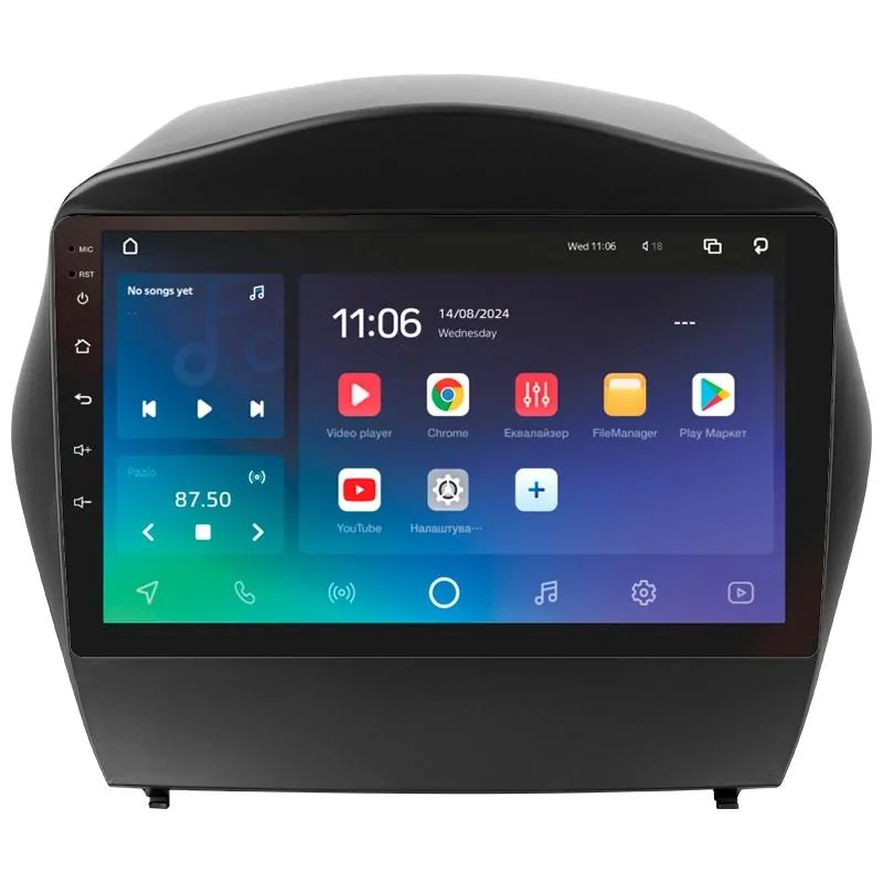 Штатная магнитола Sigma PRO 9432 Android 10 4+32 Gb 4G DSP Hyundai Tucson 2 LM IX35 2009-2015 (C) 9