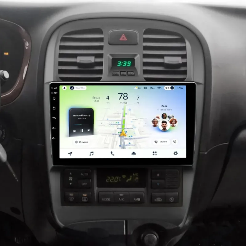 Штатная магнитола Sigma PRO 9432 Android 10 4+32 Gb 4G DSP Hyundai Tucson 2 LM IX35 2009-2015 (C) 9