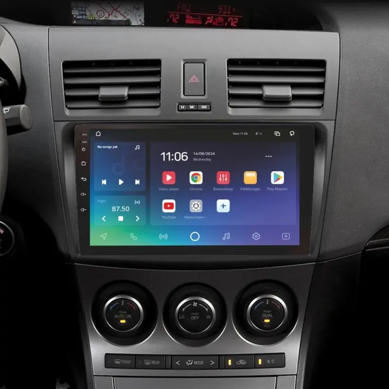 Штатная магнитола Sigma PRO 9432 Android 10 4+32 Gb 4G DSP Mazda 3 2 2009-2013 9