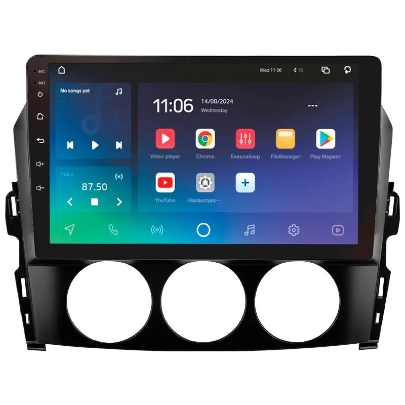 Штатная магнитола Sigma PRO 9432 Android 10 4+32 Gb 4G DSP Mazda MX-5 III 3 NC 2008-2015 9