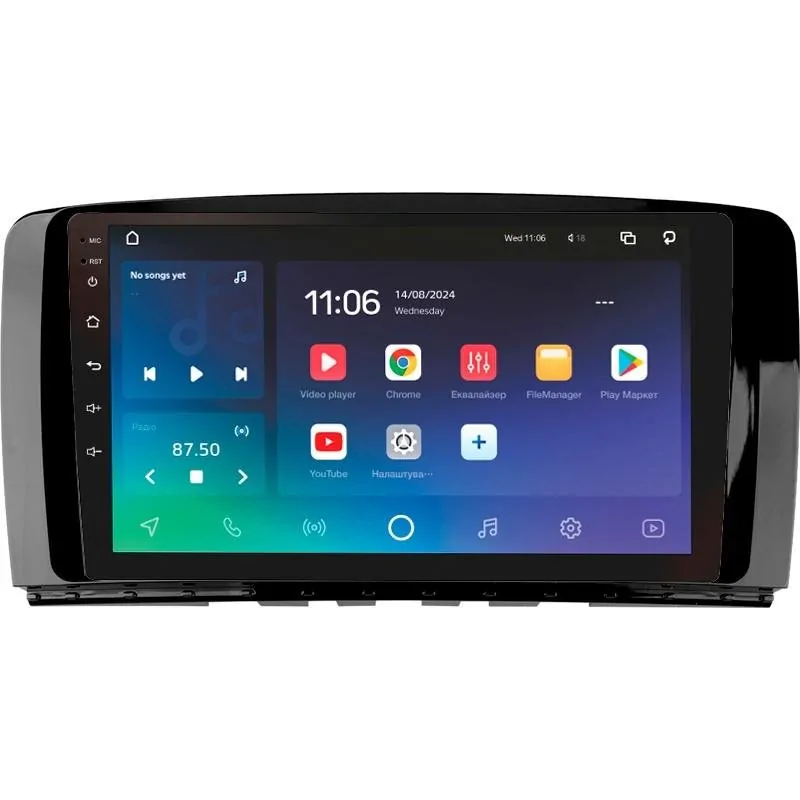 Штатная магнитола Sigma PRO 9432 Android 10 4+32 Gb 4G DSP Mercedes Benz R-Class W251 R280 R300 R320 2005-2017 (F1) 9