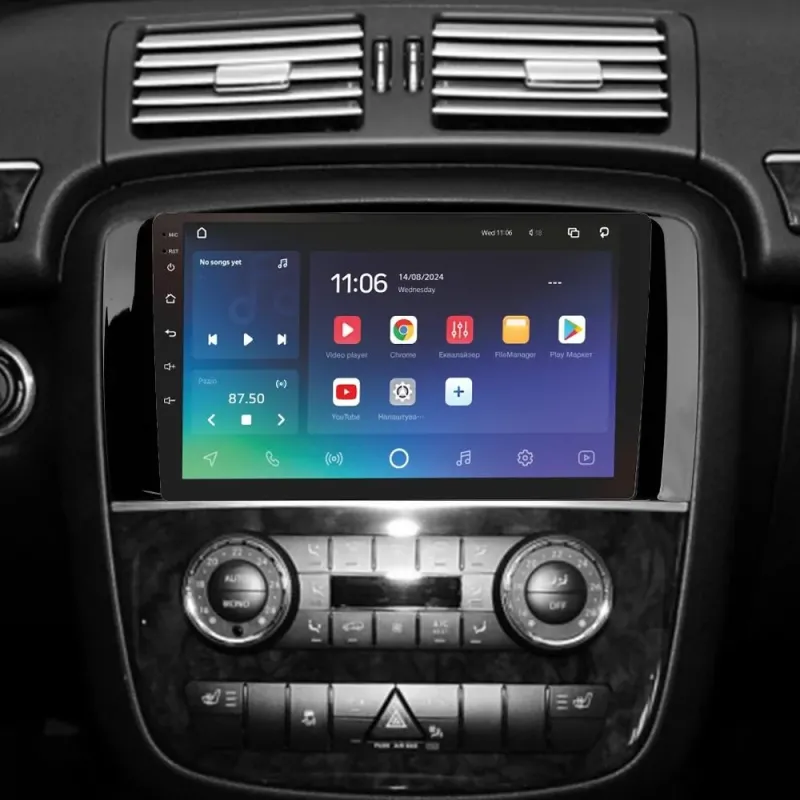 Штатная магнитола Sigma PRO 9432 Android 10 4+32 Gb 4G DSP Mercedes Benz R-Class W251 R280 R300 R320 2005-2017 (F1) 9