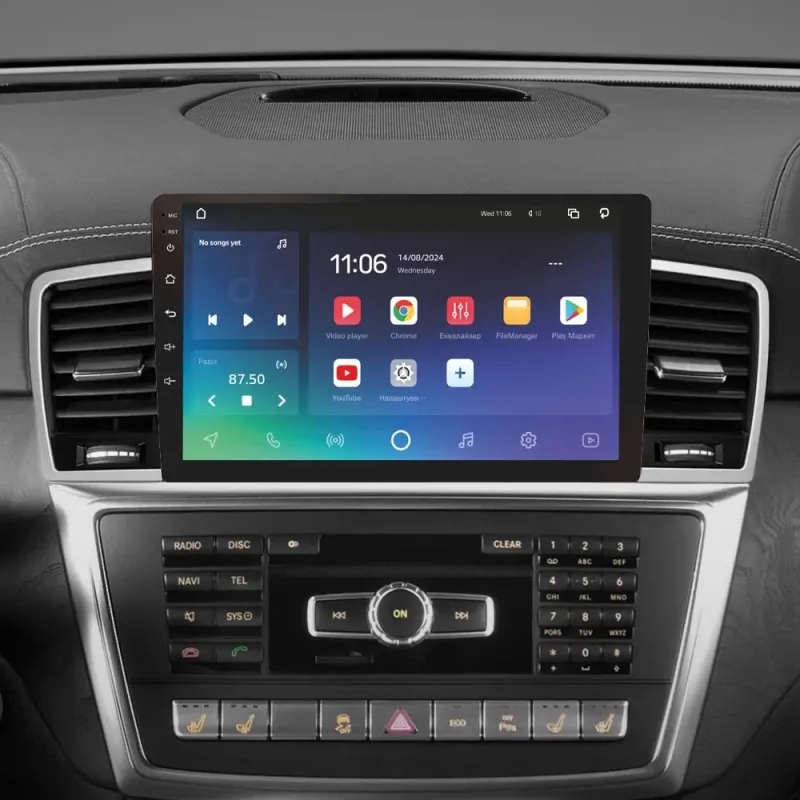 Штатная магнитола Sigma PRO 9432 Android 10 4+32 Gb 4G DSP Mercedes-Benz M-Class M Class W166 ML 2011-2015 9
