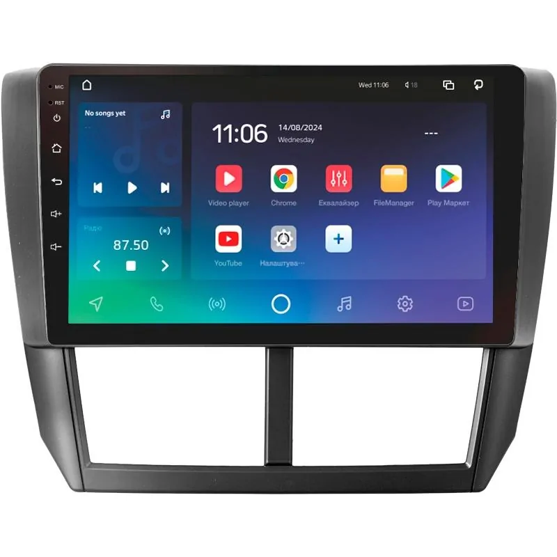 Штатная магнитола Sigma PRO 9432 Android 10 4+32 Gb 4G DSP Subaru Forester 3 SH 2007-2013 For Subaru Impreza GH GE 2007-2011 9