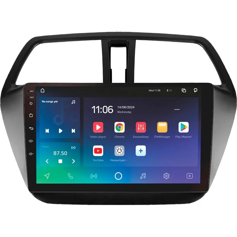 Штатная магнитола Sigma PRO 9432 Android 10 4+32 Gb 4G DSP Suzuki SX4 2 S-Cross 2012-2016 9