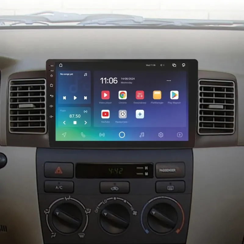 Штатная магнитола Sigma PRO 9432 Android 10 4+32 Gb 4G DSP Toyota Corolla E130 E120 2000-2004 9