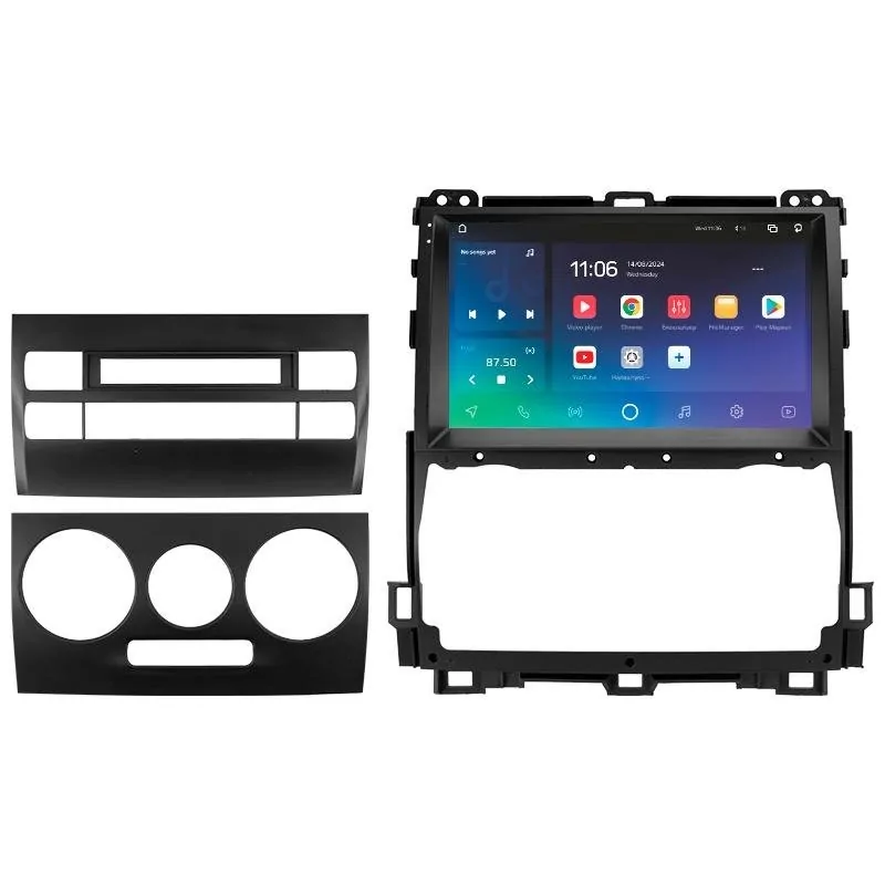 Штатная магнитола Sigma PRO 9432 Android 10 4+32 Gb 4G DSP Toyota Land Cruiser Prado 120 3 III For Lexus GX470 GX 470 J120 2002-2009 (F3) 9