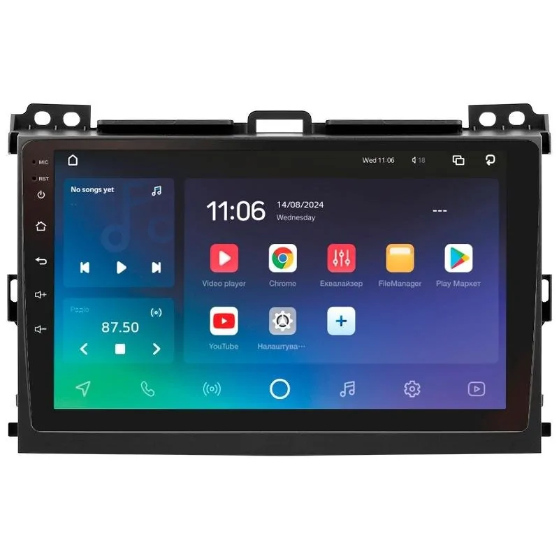 Штатная магнитола Sigma PRO 9432 Android 10 4+32 Gb 4G DSP Toyota Land Cruiser Prado 120 3 III For Lexus GX470 GX 470 J120 2002-2009 (F1)…