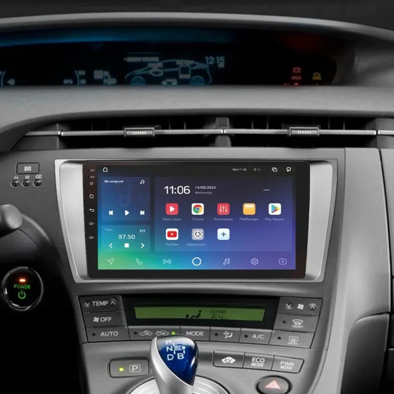 Штатная магнитола Sigma PRO 9432 Android 10 4+32 Gb 4G DSP Toyota Prius XW30 2009-2015 9