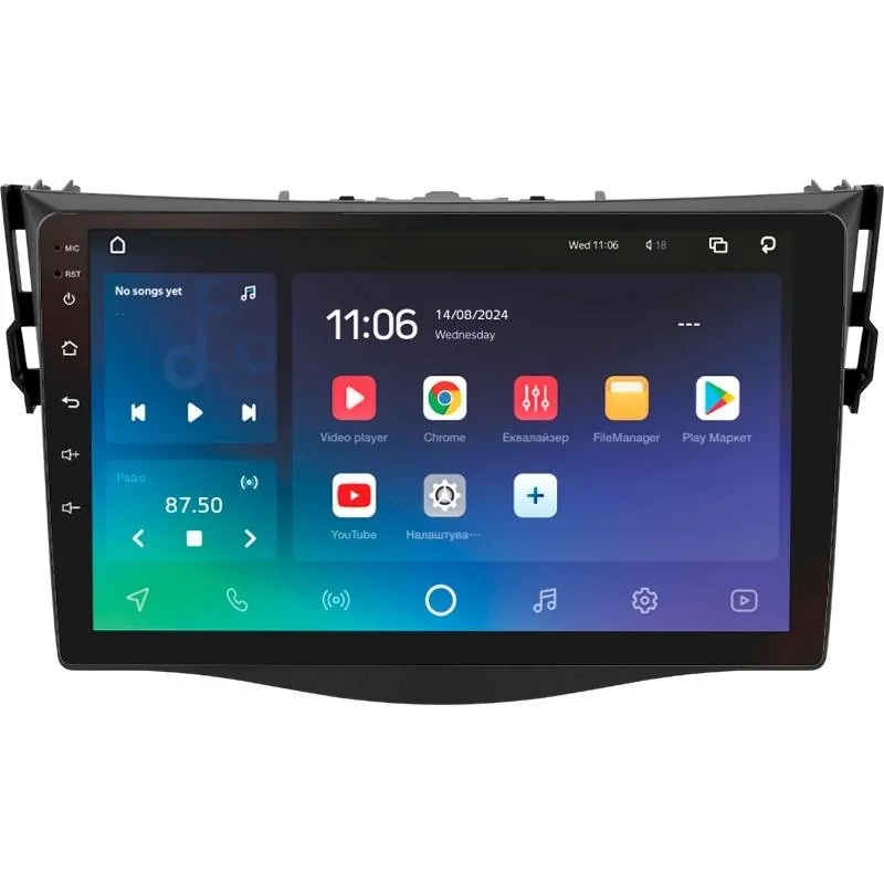 Штатная магнитола Sigma PRO 9432 Android 10 4+32 Gb 4G DSP Toyota RAV4 3 XA30 (F1) 2005-2016 9