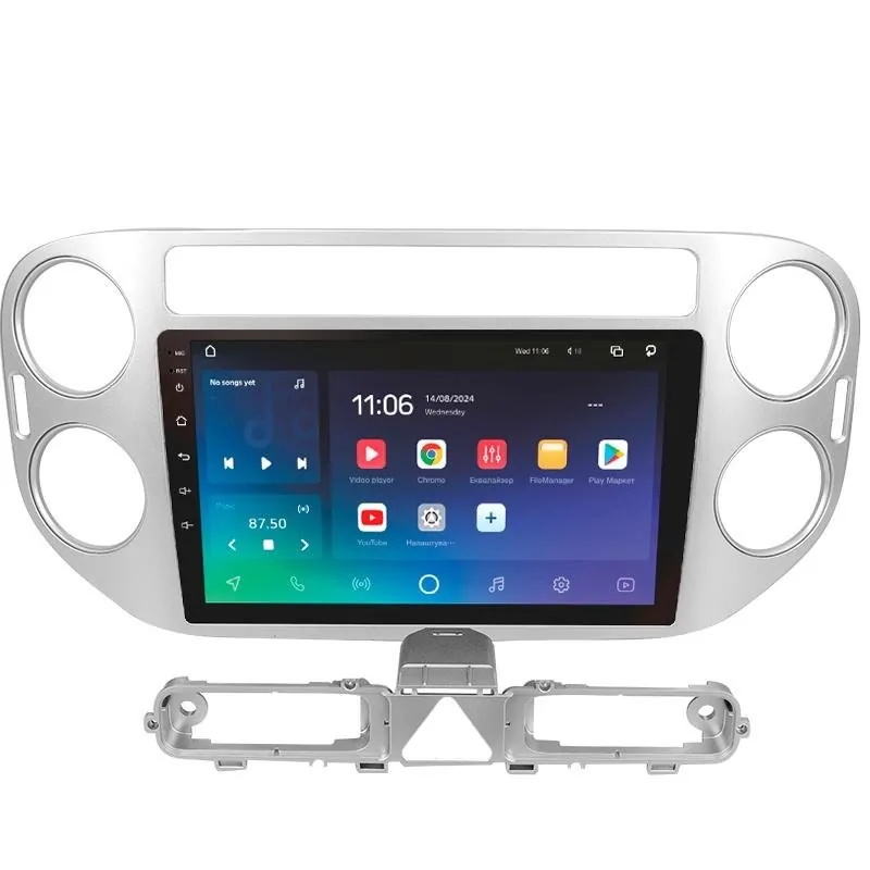 Штатная магнитола Sigma PRO 9432 Android 10 4+32 Gb 4G DSP Volkswagen Tiguan 1 NF 2006-2017 (F2) 9