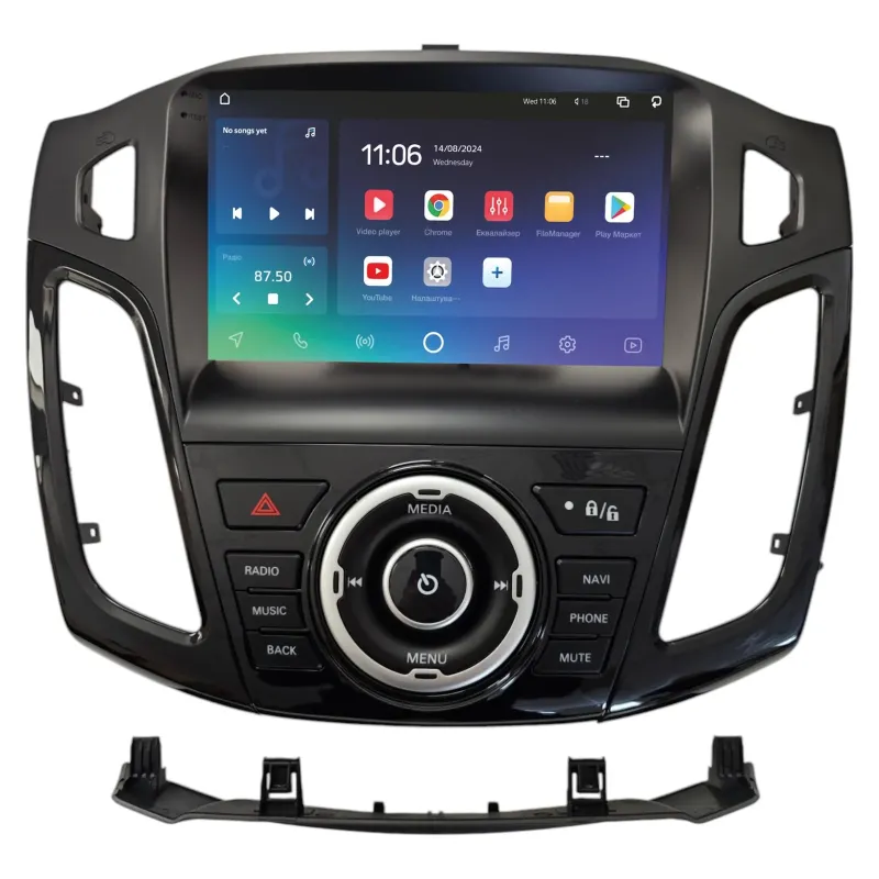 Штатная магнитола Sigma PRO 9432 Android 10 4+32 Gb 4G DSP Ford FOCUS 3 2012-2019 A-MOD black UV 9