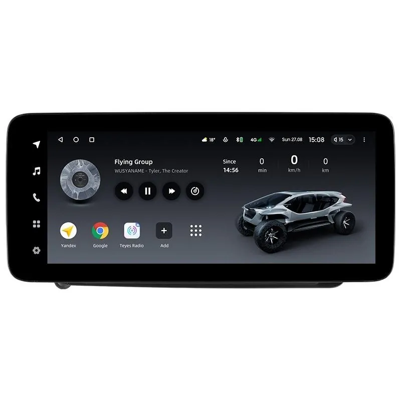 Штатная магнитола Teyes LUX ONE 6+128 Gb Audi Q5 8R 2008-2017 (A) 12.3