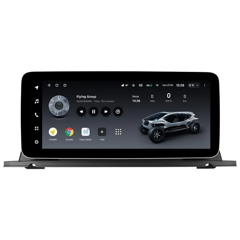 Штатная магнитола с круговым обзором Teyes CC3 6+128 Gb 360 BMW 5-Series Gran Turismo F07 (NBT) 2013-2017 12.3