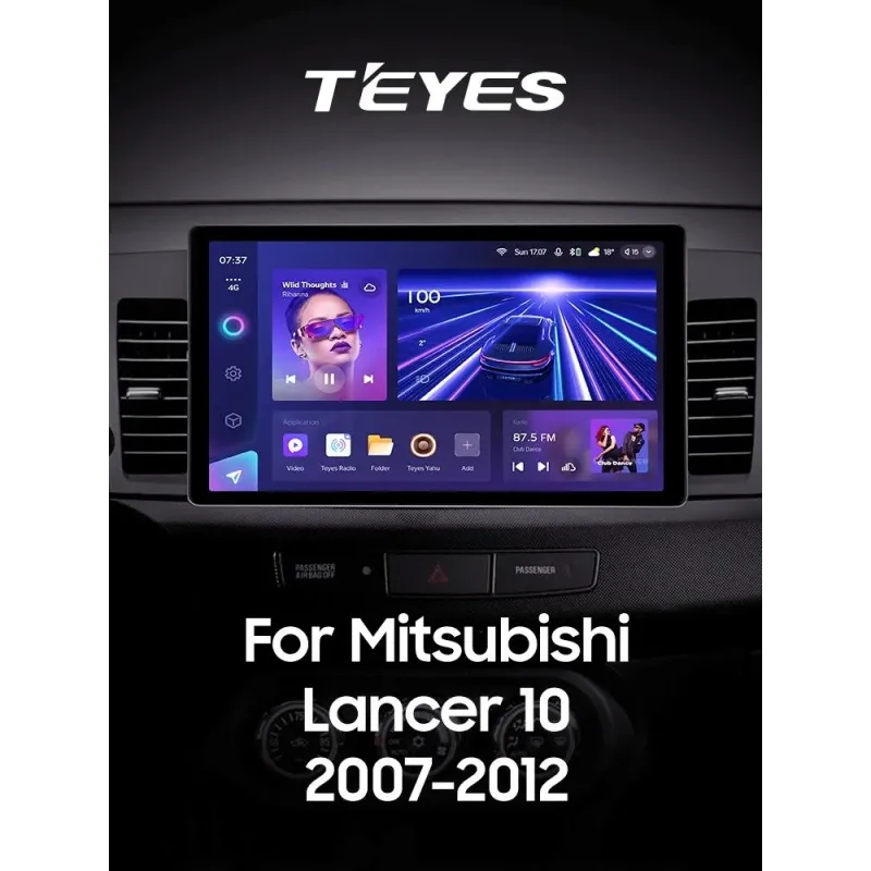 Штатная магнитола Teyes CC3 4+32 Gb Mitsubishi Lancer 10 CY 2007-2012 (A) 13