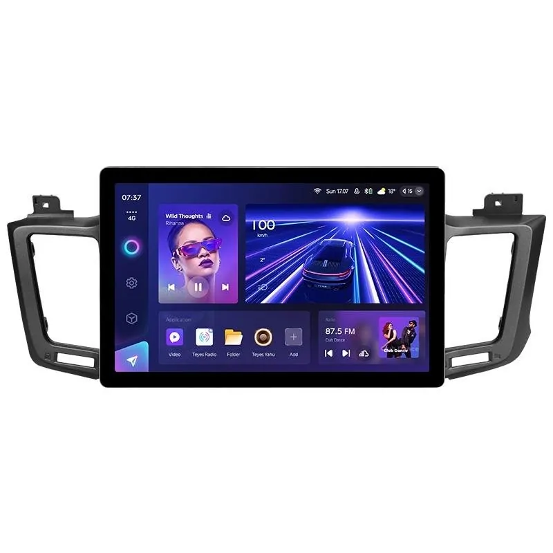Штатная магнитола Teyes CC3 6+128 Gb Toyota RAV4 4 XA40 5 XA50 2012-2018 11