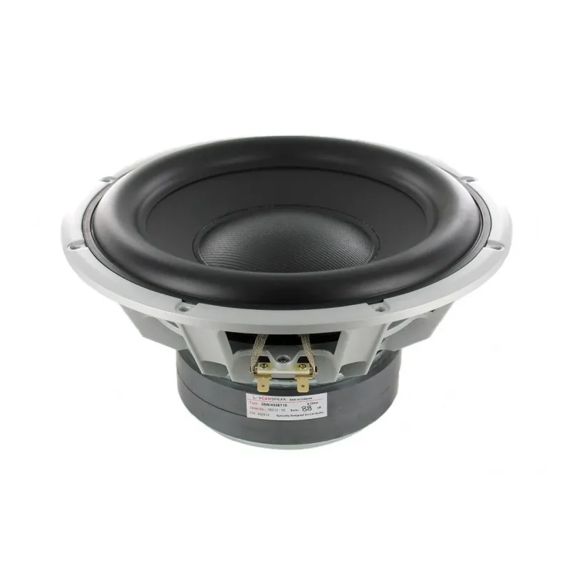 Сабвуферний динамік ScanSpeak 26 cm Subwoofer 26W Silver