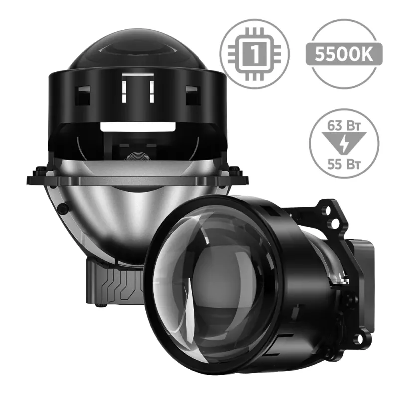 Автомобільні лінзи Sigma Bi-LED SUPER X5 3.0