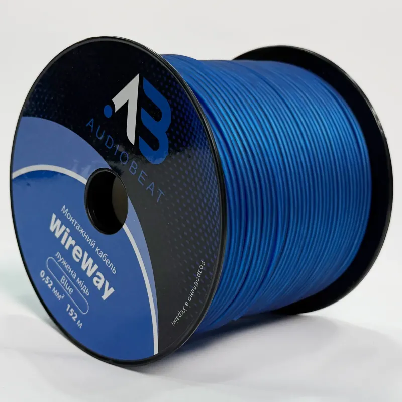 Монтажний кабель Audiobeat WireWay Blue (152м - бухта)