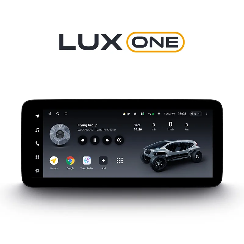 Автомобільна мультимудійна система Teyes LUX ONE universal player 4+64Gb (12.3