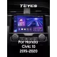 Штатная магнитола Teyes CC3 6+128 Gb Honda Civic 10 FC FK 2015-2020 9