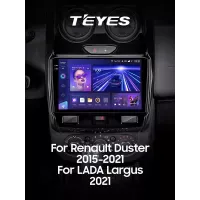 Штатная магнитола Teyes CC3 4+64 Gb Renault Duster (F2) 2015-2021 / LADA Largus 2021 9