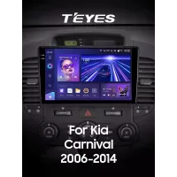 Штатная магнитола Teyes CC3 6+128 Gb с круговым обзором 360 KIA Carnival VQ 2006-2014 9