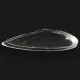 Стекло фары Porsche Panamera 970 (2009-2013) prelift (left) black (grey)