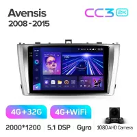 Штатная магнитола Teyes CC3 4+32 Gb Toyota Avensis 3 2008-2015 (F1) 9