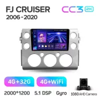 Штатная магнитола Teyes CC3 4+32 Gb Toyota FJ Cruiser J15 2006-2020 (F1) 9