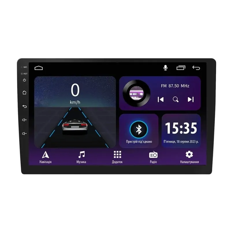 Автомобільна мультимедійна система Sigma E10232 Android 10 2+32 Gb 4G DSP (10