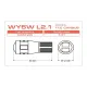 Светодиодная лампа Longlife WY5W L2.1 T10 CANBUS 6000K (180)