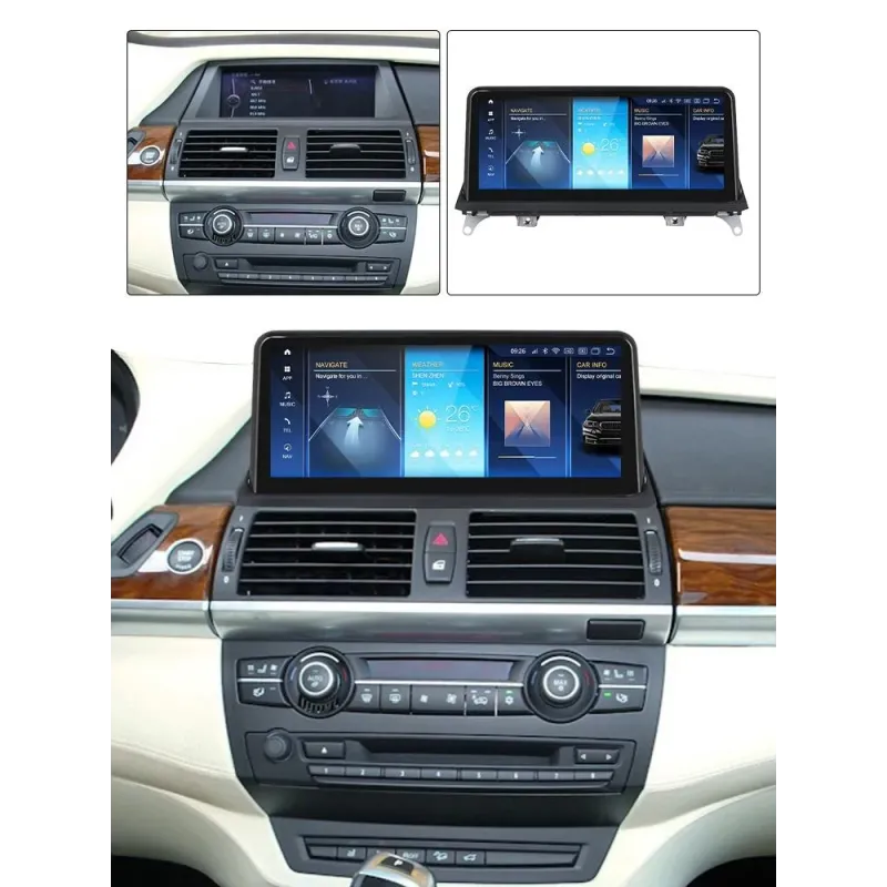 Штатная магнитола Ams BMW X5 E70/X6 E71 (2007-2010) Original CCC System 4+64Gb 12.3