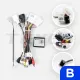 Штатная магнитола Teyes LUX ONE 6+128 Gb Toyota Land Cruiser J300 300 (F1) 2021-2023 (B) 12.3