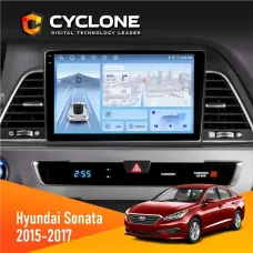 Штатна магнітола Hyundai Sonata 2015-2017 CAN CYCLONE C9-012 4X64 DSP 4G